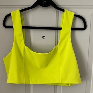 Show Me Your MuMu Neon Yellow Tank Top